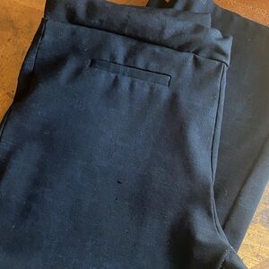 Elegant Black Rayon Blend slimming pants not a light material 29 inseam NW0T